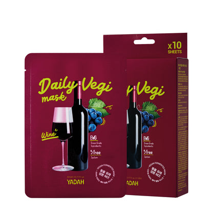 Daily Vegi Mask - Wine (10ea)